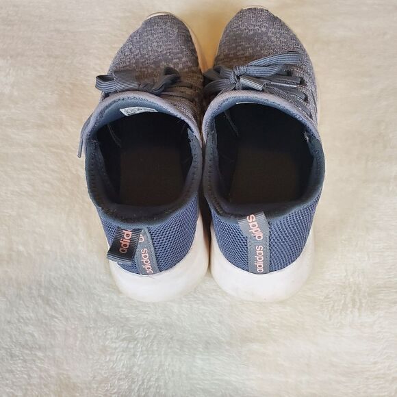 Adidas Cloudfoam Gray Athletic Shoes Size 8 - Picture 3 of 10